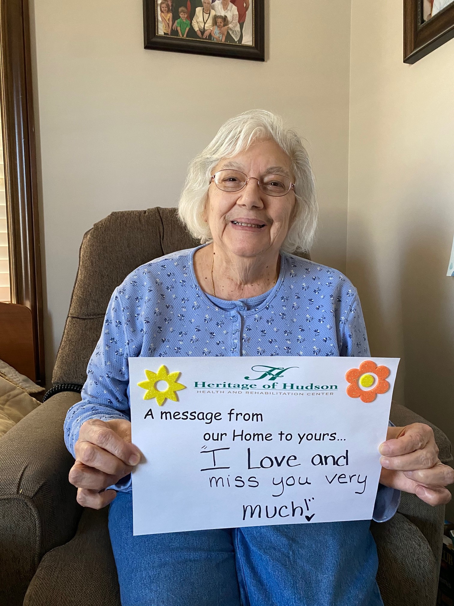 Heritage of Hudson Residents Send Heartfelt Messages